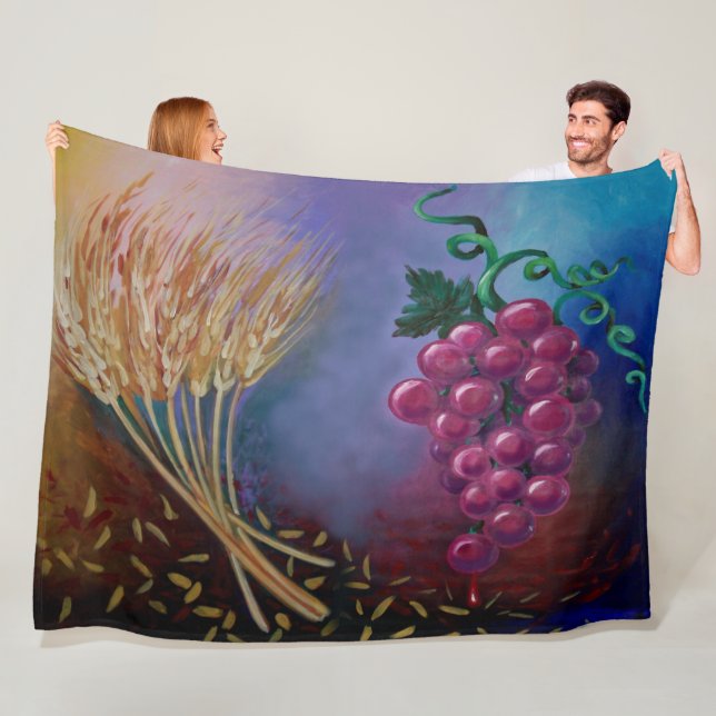 Communion Fleece Blanket (In Situ)