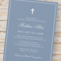 Communion For Him | Elegant Classic Cross