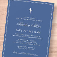 Communion For Him | Elegant Classic Cross
