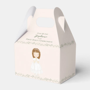 Communion Girl Praying Favour Box