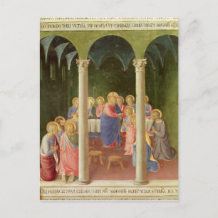 Communion of the Apostles, 1451-53 Postcard