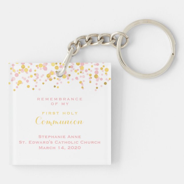 Communion Prayer Key Ring (Back)