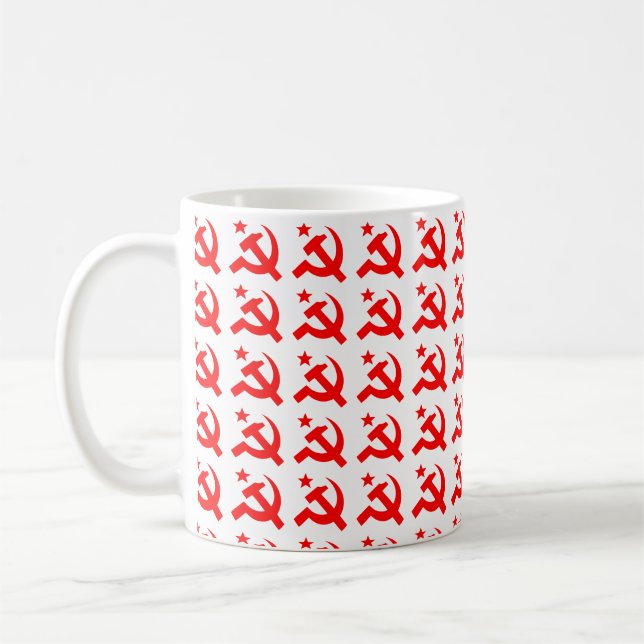 Communism sign of hammer coffee mug (Left)