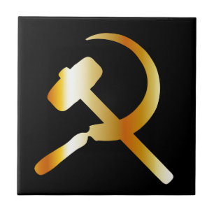 Communism Symbol Ceramic Tile