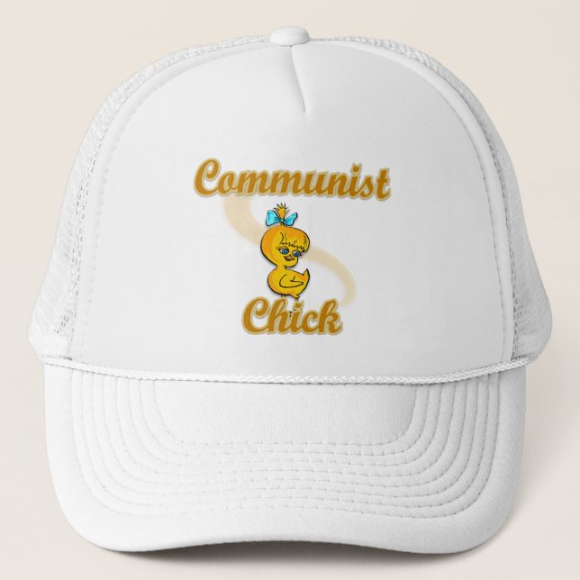Communist Chick Trucker Hat (Front)