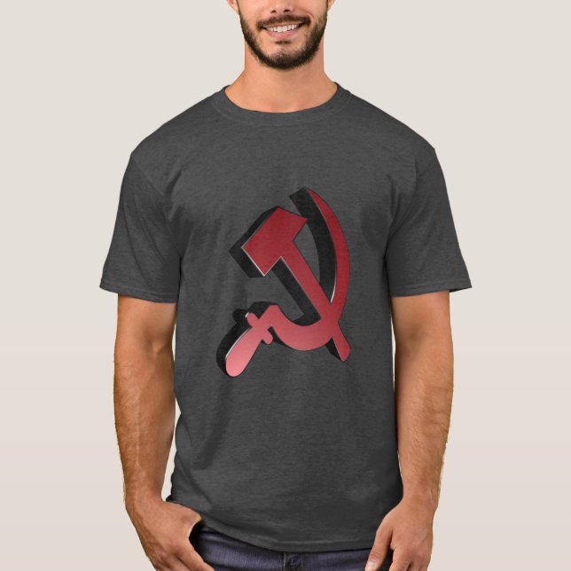 Communist Hammer and Sickle T-Shirt (Front)