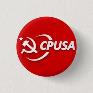 Communist Party (CPUSA) Button