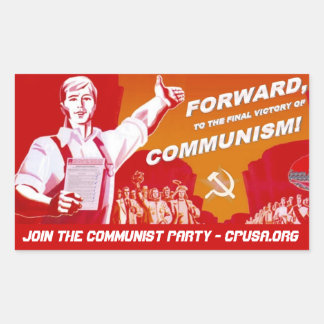 Communist Party Sticker