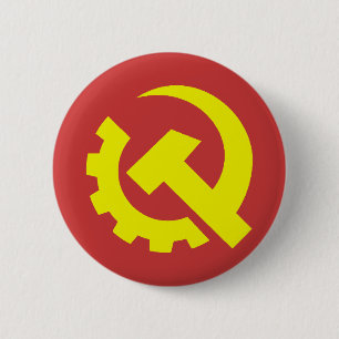 Communist Party USA Button