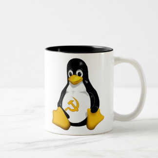 Communist Penguin ( Linux ) Coffee Mug