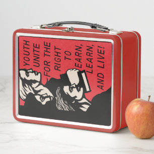 COMMUNIST YOUTH Metal Lunch Box