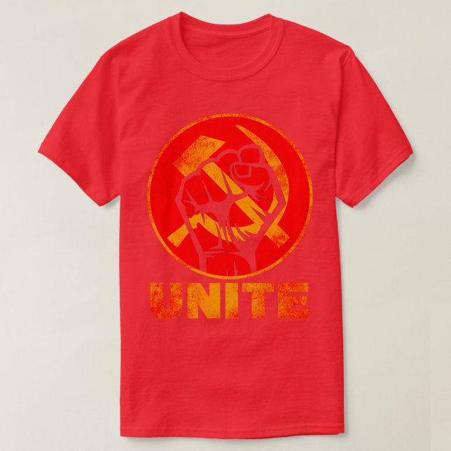 Communists of the world unite T-Shirt (Design Front)