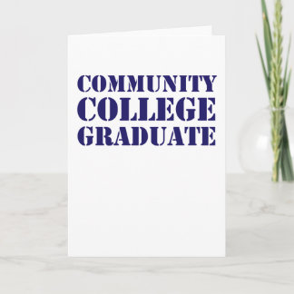 Community College Graduate Card