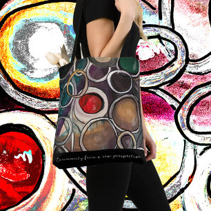 Community From A New Perspective All-Over Tote Bag