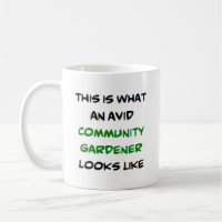 community gardener, avid