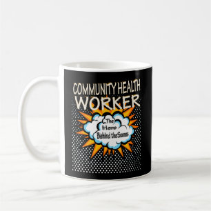 Community Health Worker Hero Job Coffee Mug