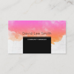 Community Manager/Consultant Business Card