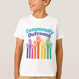 Community Outreach Services Program Helping Hands T-Shirt
