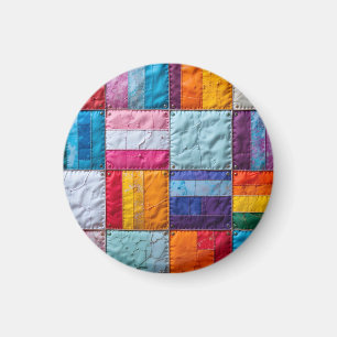 Community Quilt of Unity and Diversity Magnet