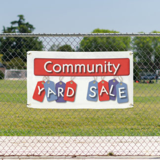 Community yard sale Banner