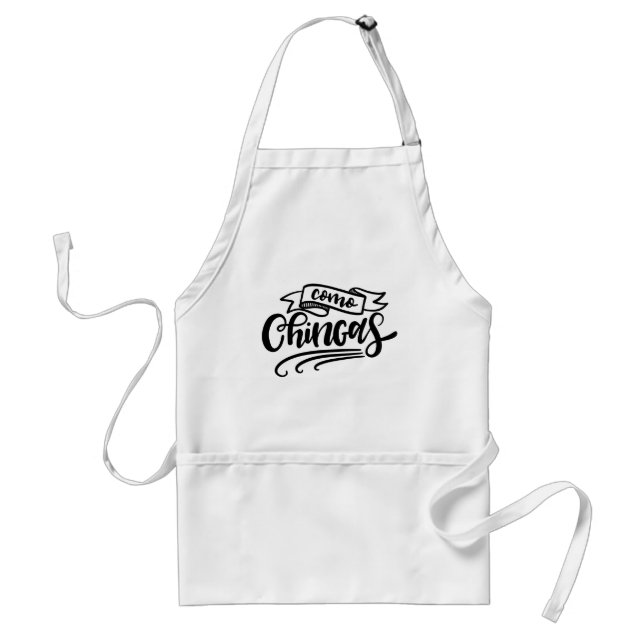 Como Chingas Standard Apron (Front)
