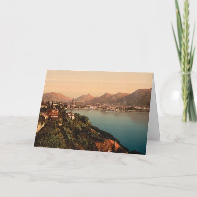 Como I, Lake Como, Lombardy, Italy Card (Front)