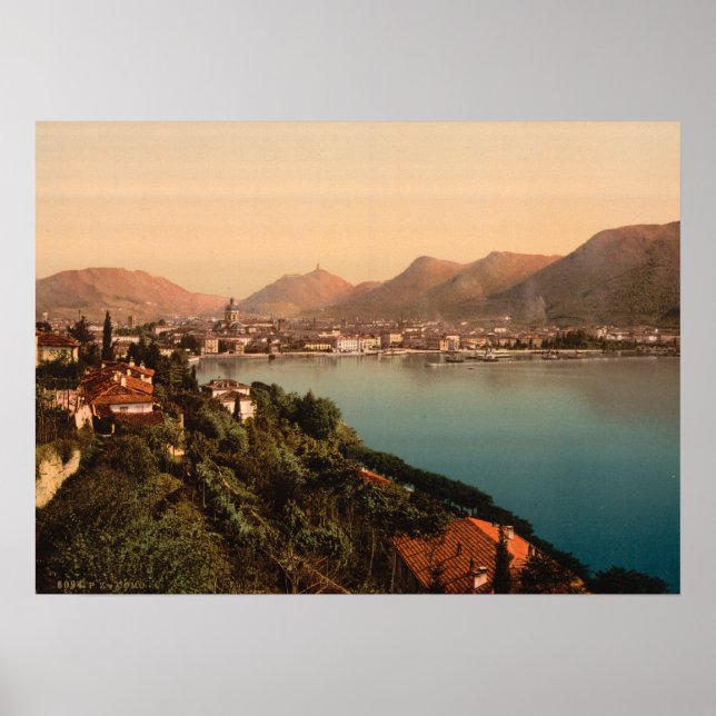 Como I, Lake Como, Lombardy, Italy Poster (Front)