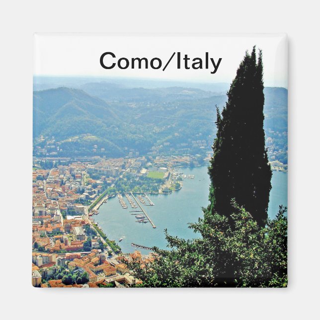 Como in Italy Souvenir Magnet (Front)