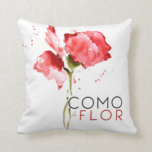 Como La Flor Cushion