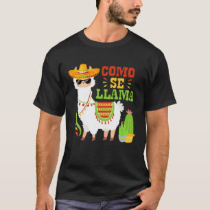 Como Se Llama Animal Mexican Cinco De Mayo Men Wo T-Shirt