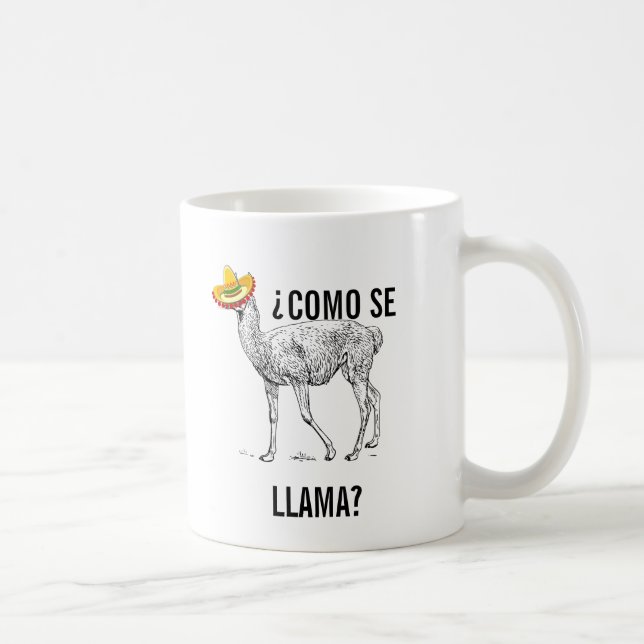 Como se Llama? Coffee Mug (Right)