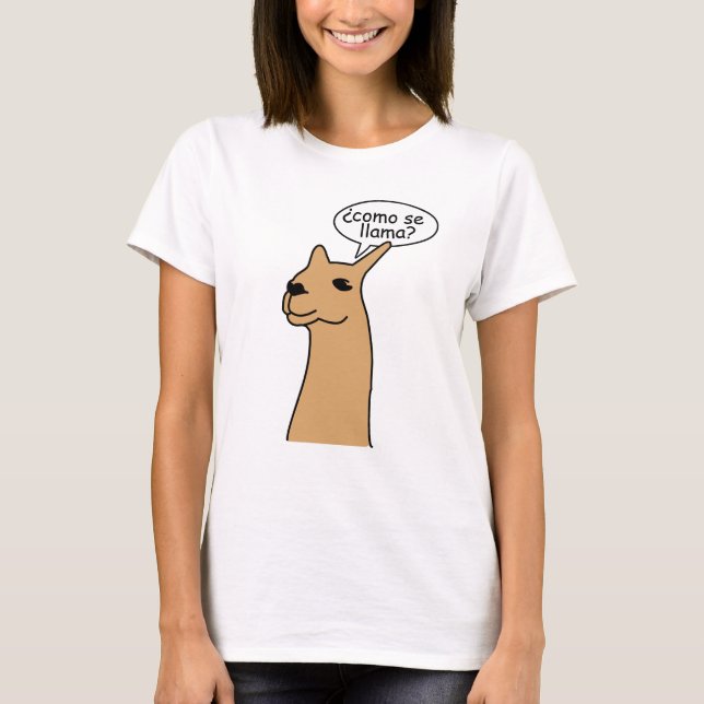 Como Se Llama T-Shirt (Front)