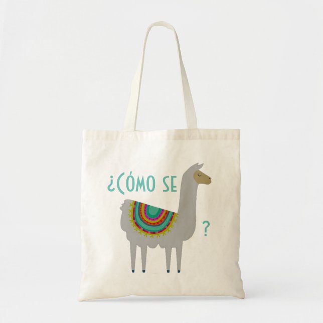 Cómo Se Llama Tote Bag (Front)