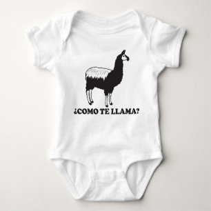 Como Te Llama Baby Bodysuit