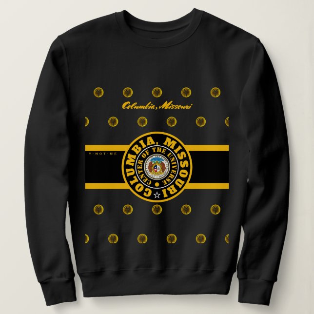 COMOCOU COLUMBIA, MO (COU) 2  SWEATSHIRT (Design Front)