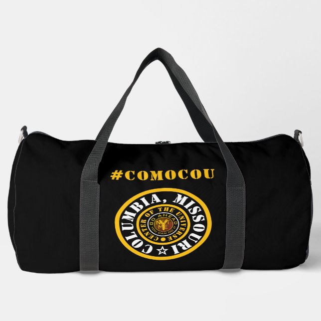 COMOCOU #COMOCOU  DUFFLE BAG (Front)