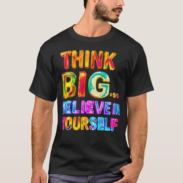 Comoda T-Shirt With Beautiful Motivating Message (Front)