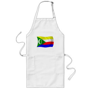Comoros Flag Apron