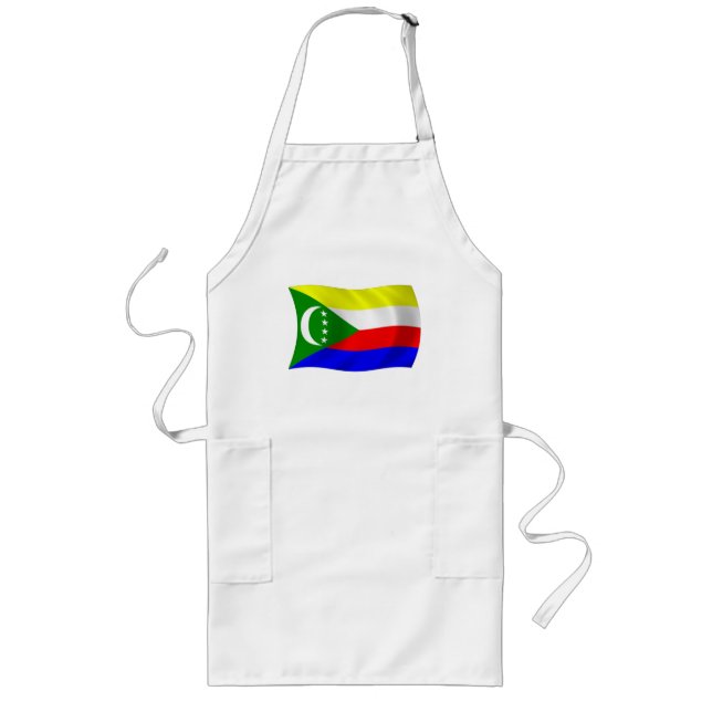 Comoros Flag Apron (Front)