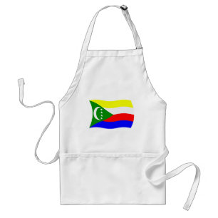Comoros Flag Apron
