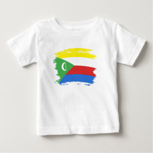 Comoros flag baby T-Shirt