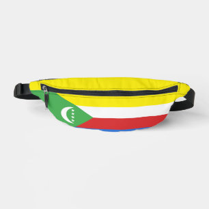 Comoros flag bum bags