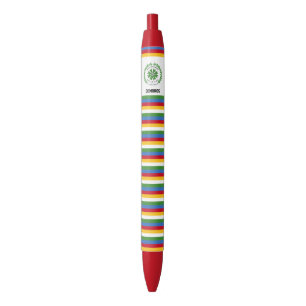 Comoros Flag Cute Patriotic Black Ink Pen