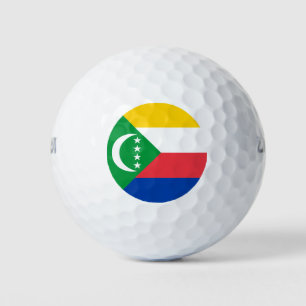 Comoros Flag Golf Balls