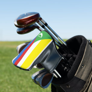 Comoros flag golf head cover