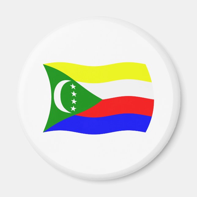 Comoros Flag Magnet (Front)