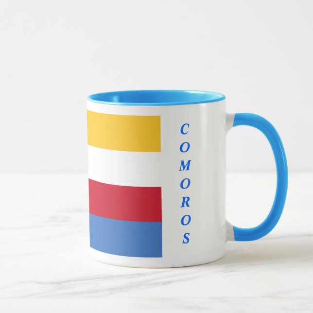 Comoros flag mug (Right)