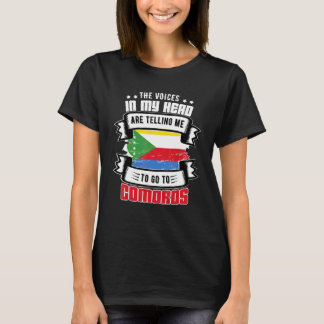 Comoros In My Head T-Shirt