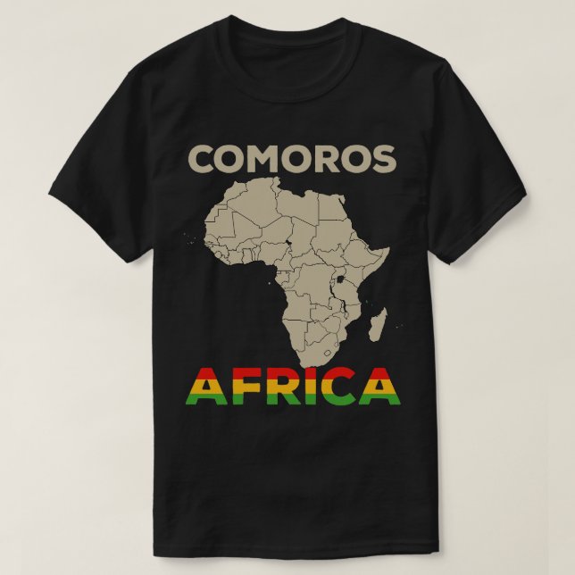 ComorosAfrica T-Shirt (Design Front)