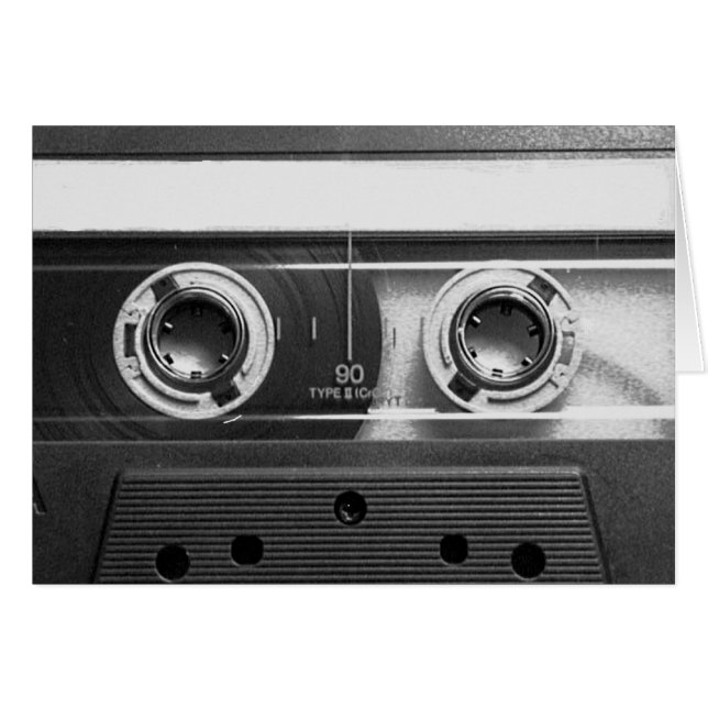 Compact Cassette Tape (Front Horizontal)
